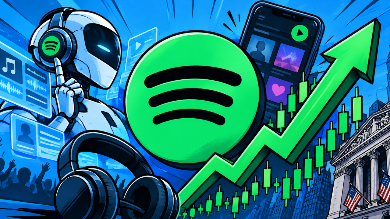 Azioni Spotify in rialzo dopo i risultati trimestrali e gli investimenti nell’intelligenza artificiale